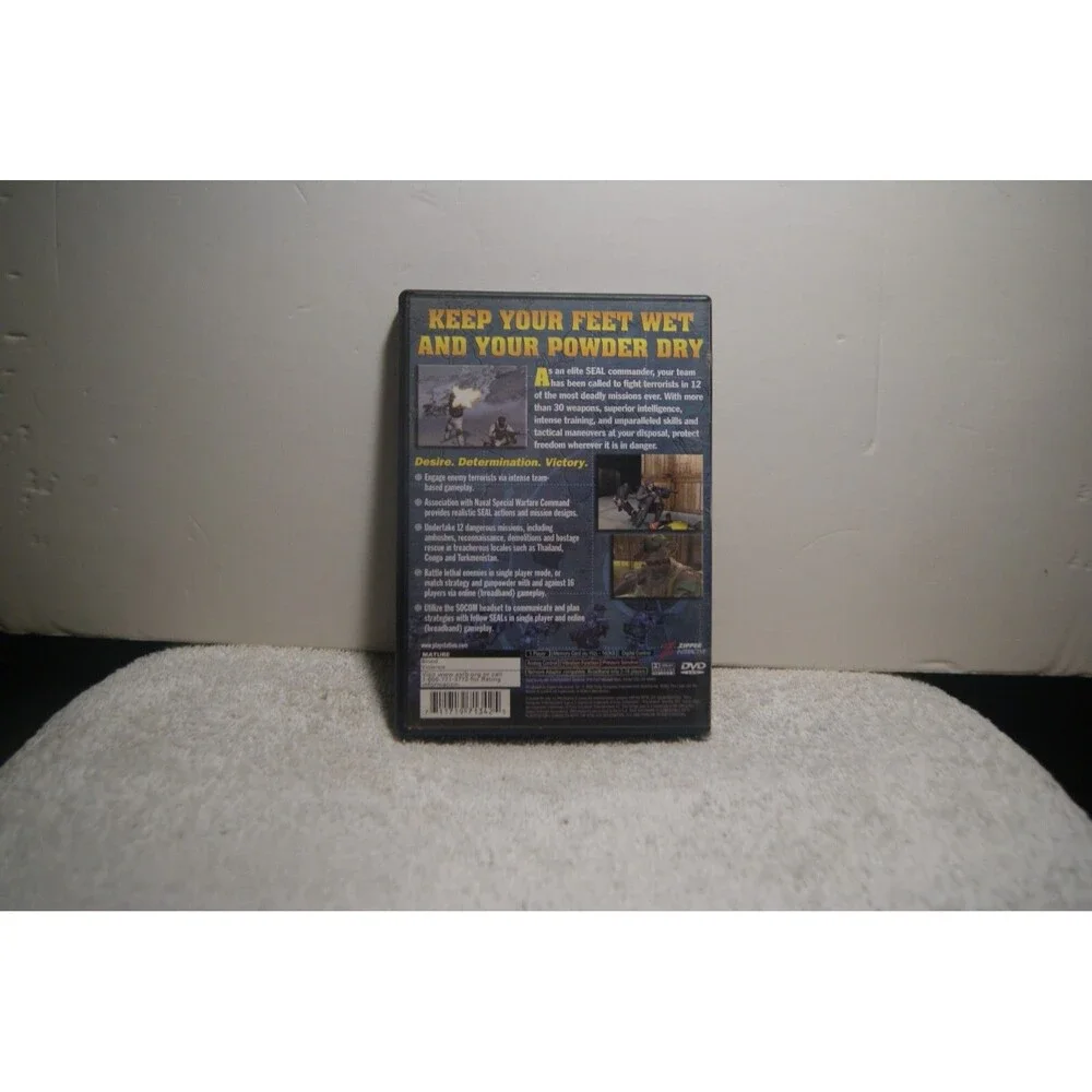 SOCOM US Navy Seals PS2 PlayStation 2 - Shooter Sim Action
